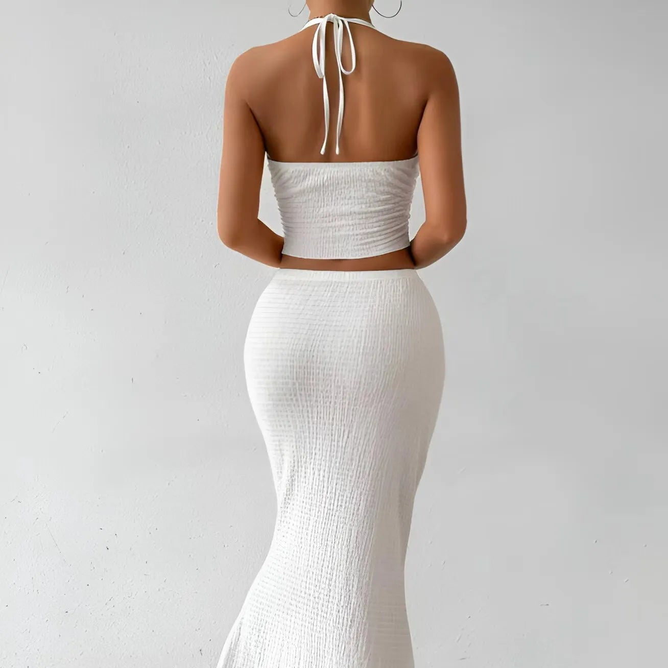 Summer Two-Piece Set - White