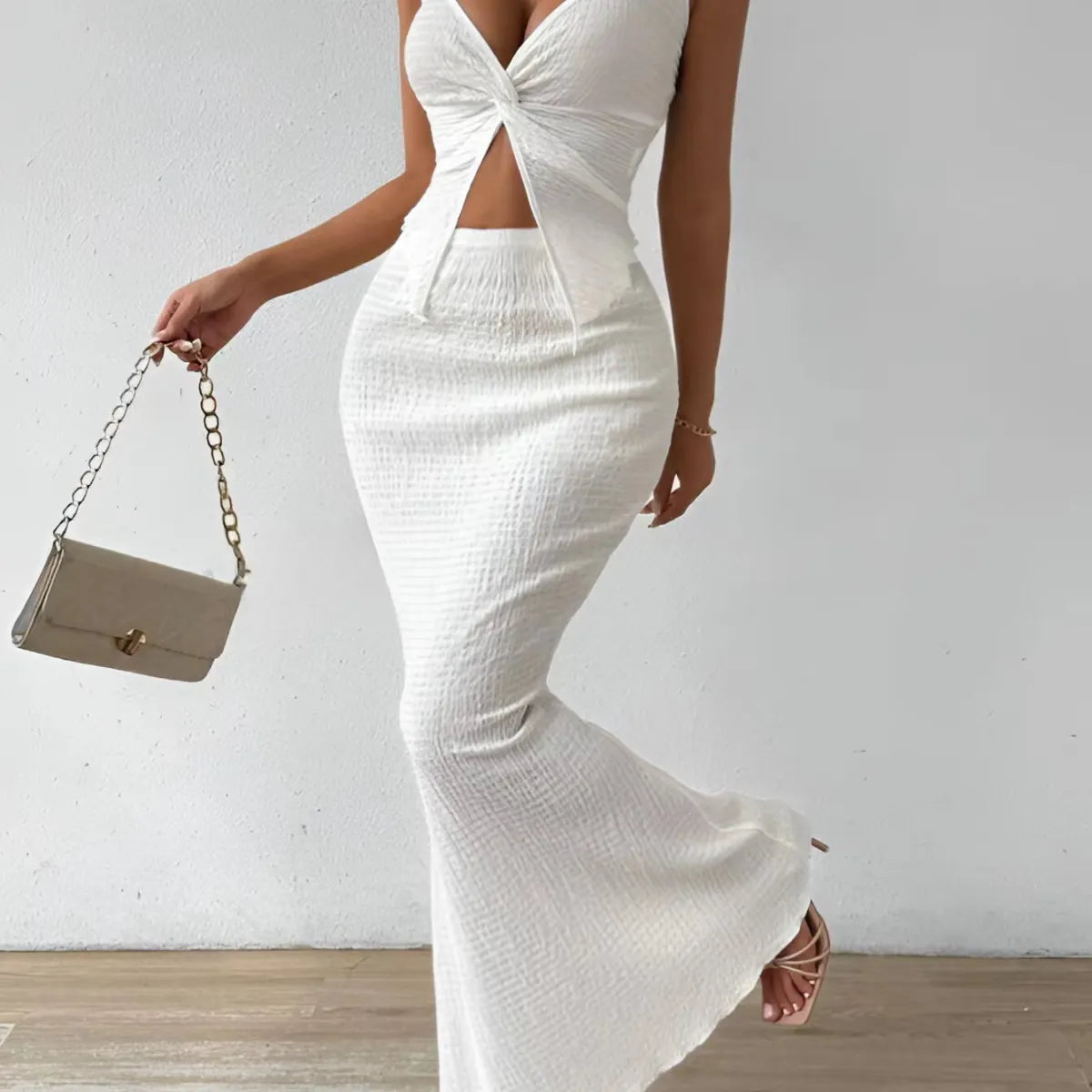 Summer Two-Piece Set - White