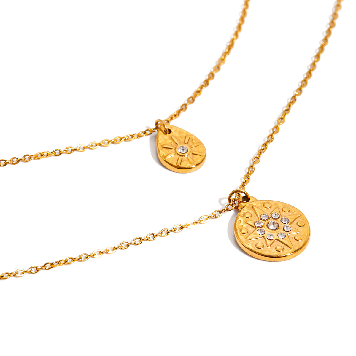 Geometric Star Necklace