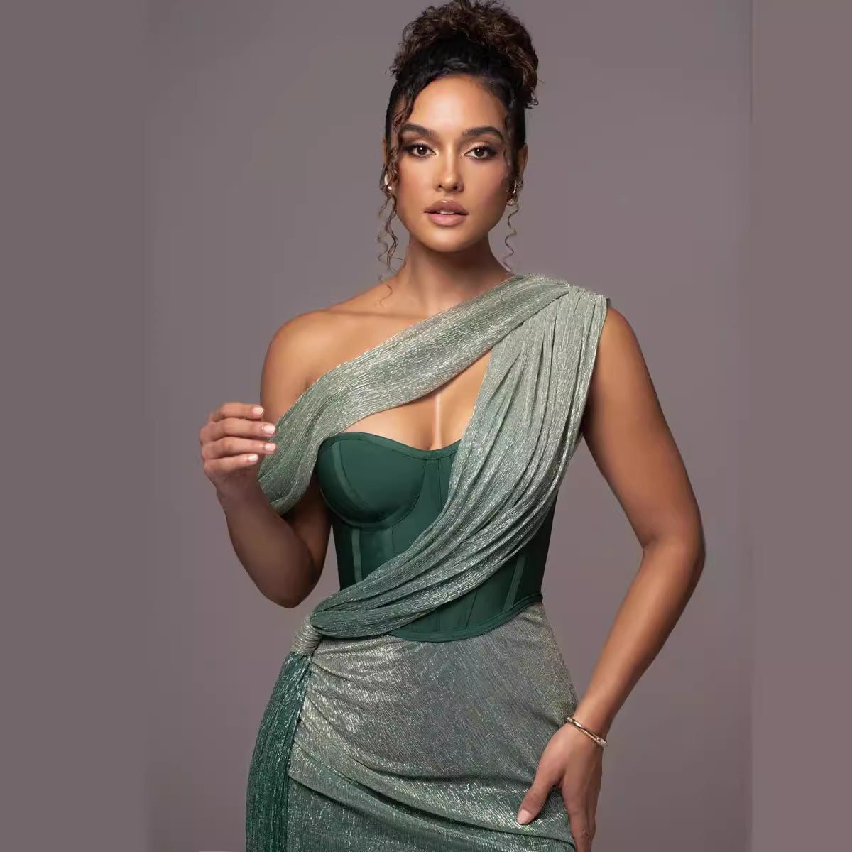 Sleeveless Racerback A-line Dress