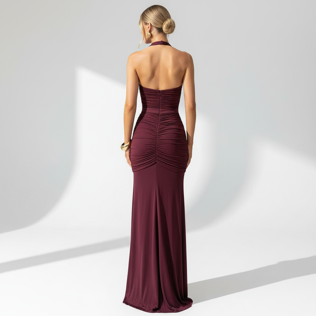 Back view - Sexy Strapless Dress