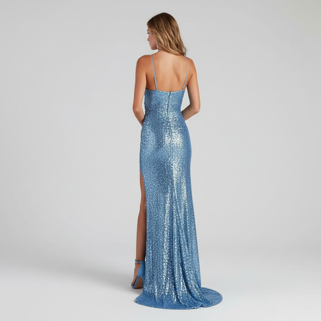 Back view - Sky Blue