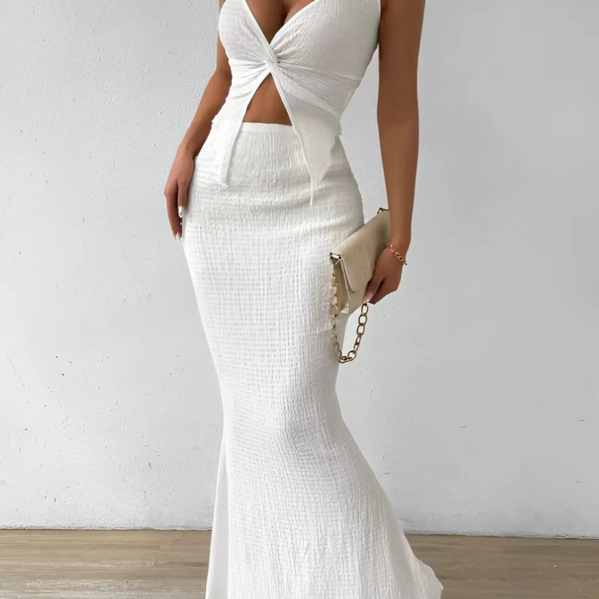 Summer Two-Piece Set - White