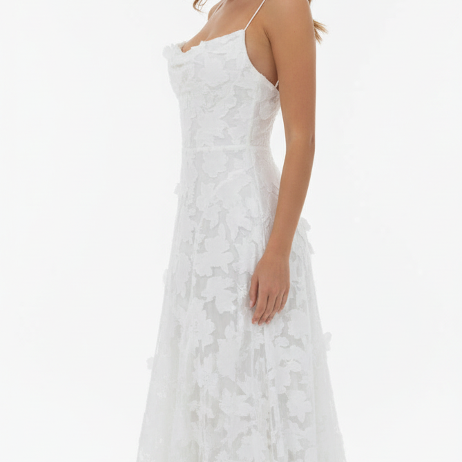 White Dress Side