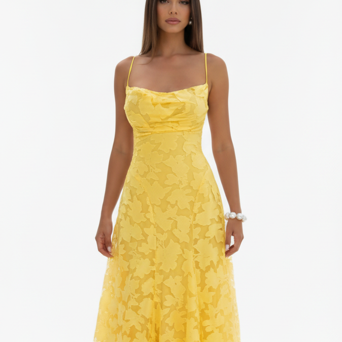 Yellow Dress Front